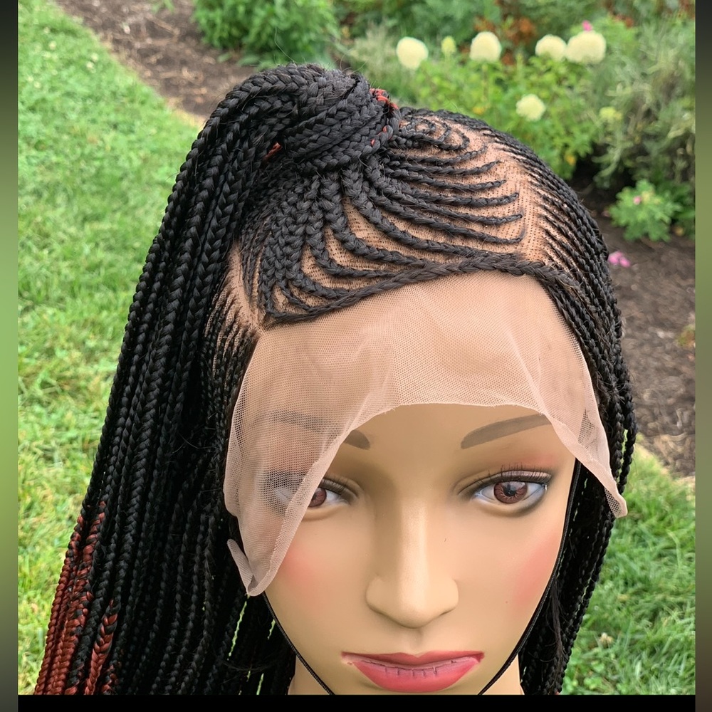 Feed-in Handmade Frontal Lace Wig